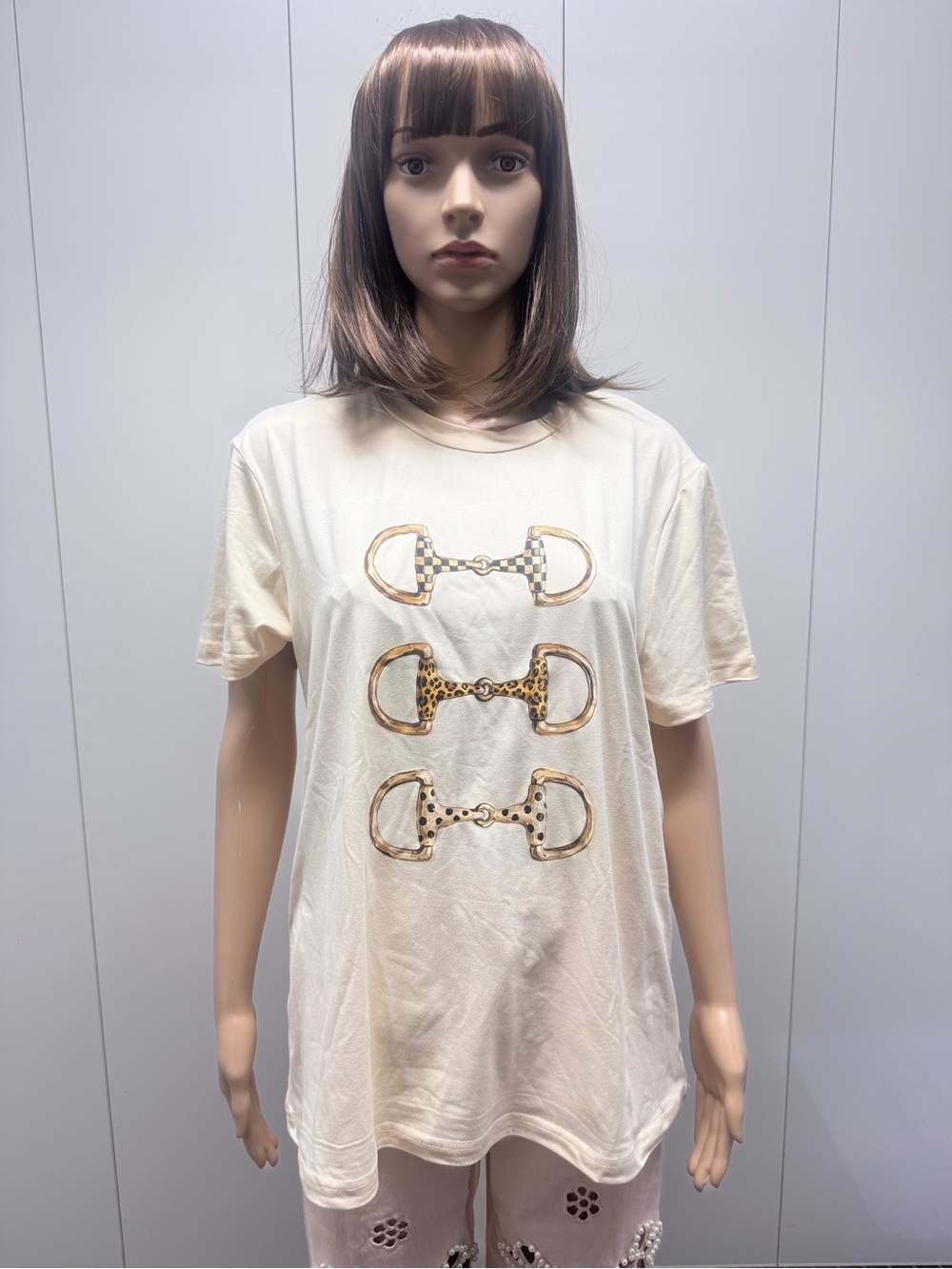 “GUCCI TRIBUTE” TRIPLE HORSEBIT SOFT TEE